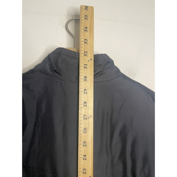 J. JILL PURE JILL Black INSULATED Winter Coat Jacket Women's Large - Picture 6 of 8